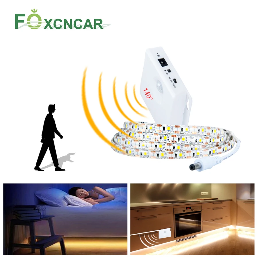 Светодиодный светильник светодиодный с датчиком движения 5 В|Подшкафные лампы| |