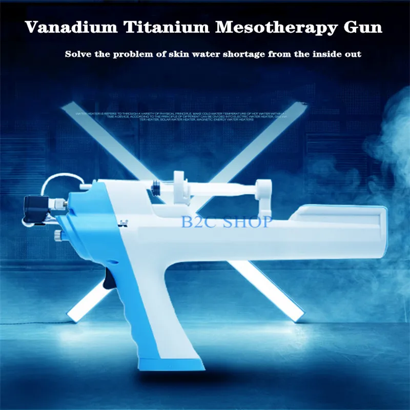 Ванадиевый титановый радиочастотный мезотерапевтический пистолет для лифтинга