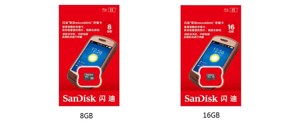 SanDisk карта micro sd 8 Гб 16 Гб класс 4 tf карта памяти sdxc cartao de memoria для gopro hero 7 оригинальная Прямая поставка