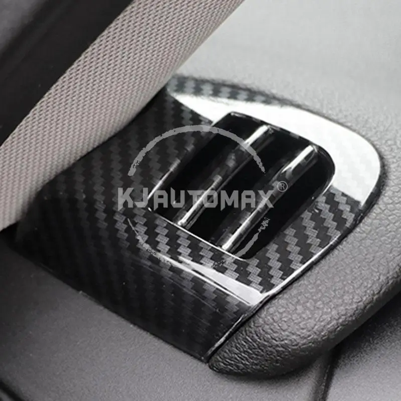 KJAUTOMAX для Mini Cooper F55 F56 текстура углеродного волокна a-столб выход украшения