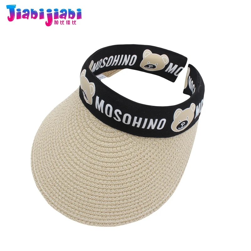 Соломенная шляпа в семейном стиле для взрослых и детей летняя маленьких девочек