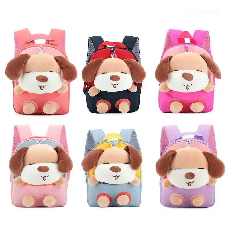 

Cute Dog Student School Backpack Girl Cartoon Mini Schoolbag Kindergarten Doll Bag Toy Children Travel Bookbag Gift Hot