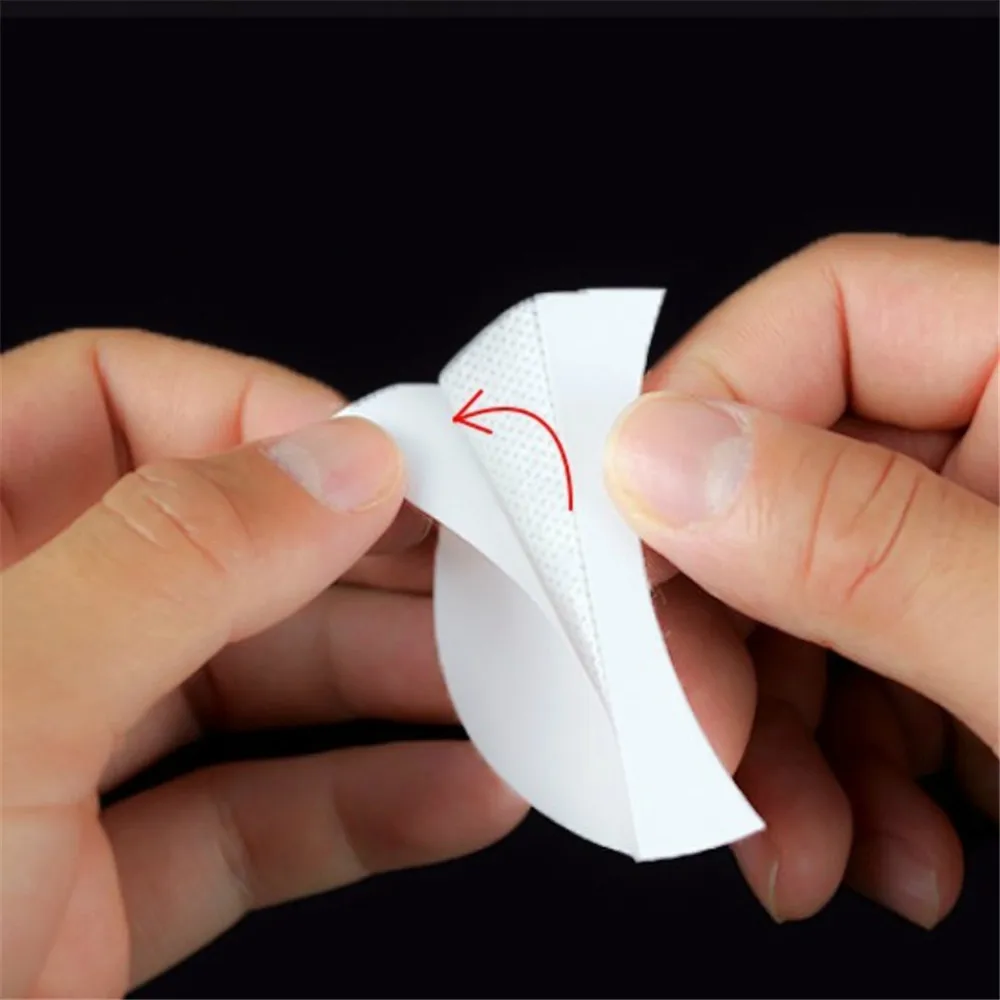 50 шт./компл. патчи для ресниц наращивания наклейки теней век хлопковые полностью