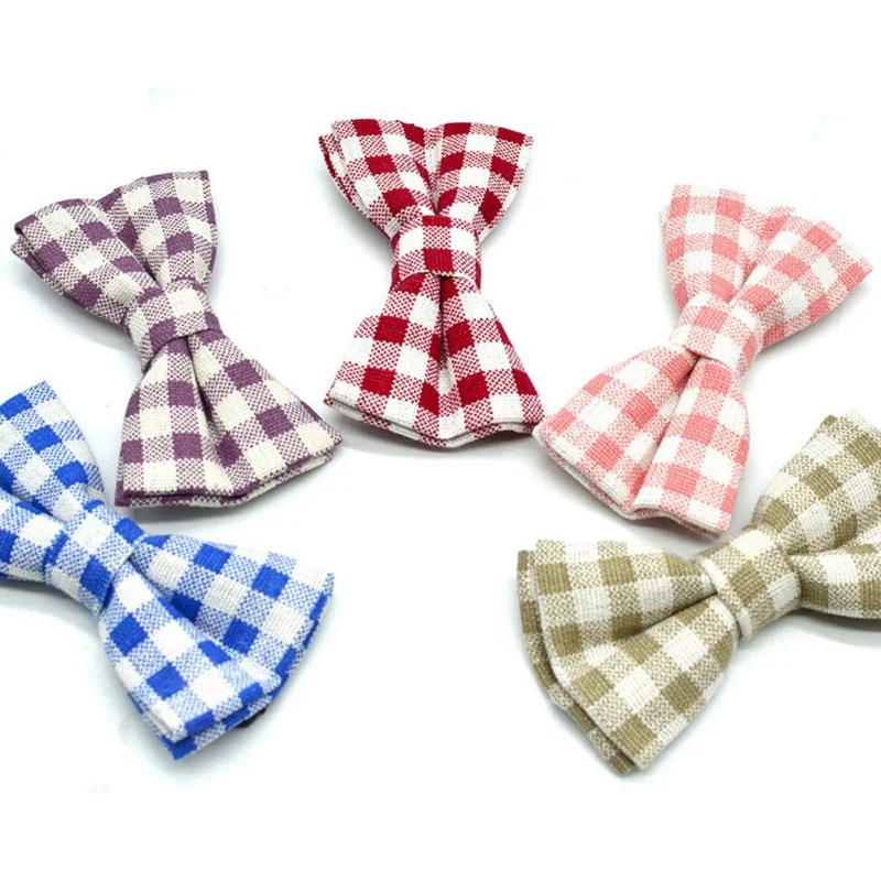 Повседневный модный детский галстук бабочка в полоску детская одежда с бабочкой