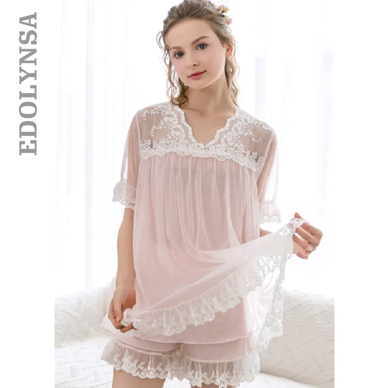 Пижамные шорты милые привлекательные пижамные комплекты Женская домашняя