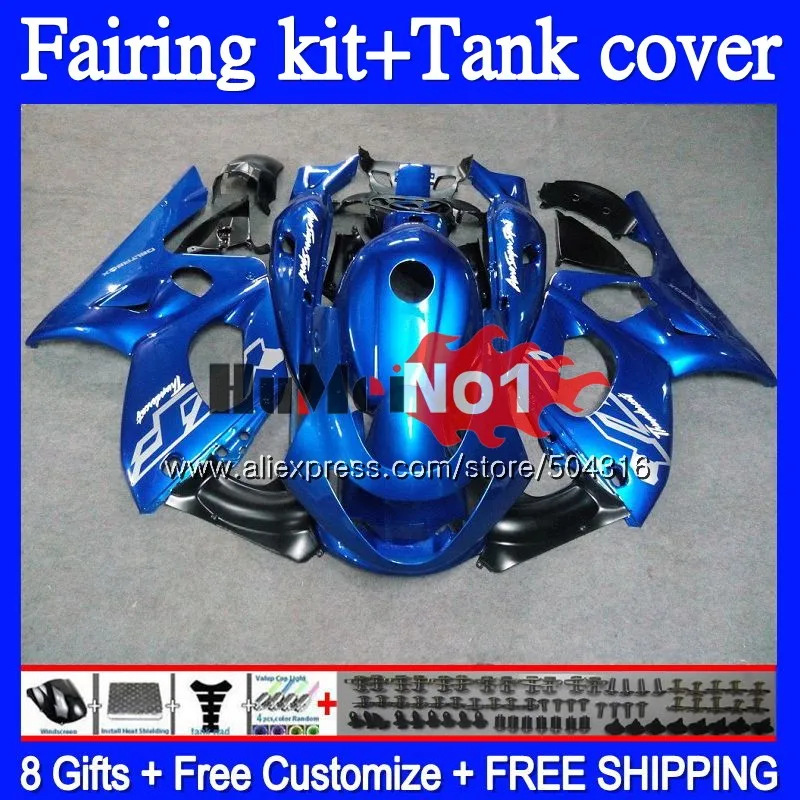 

YZF-600R For YAMAHA YZF 600R 1996 1997 1998 1999 2000 2001 38MC.148 YZF600R Thundercat 96 97 98 99 00 01 02 Fairings Metal blue