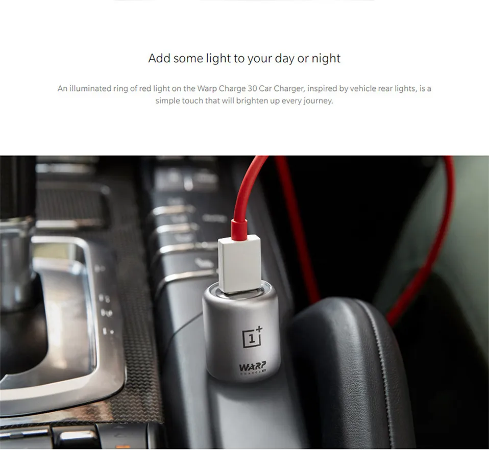 OnePlus Warp Charge 30 автомобильное зарядное устройство EU UK вход 12V 24V 4.5A выход 5V 6A Max для OnePlus 5/5 T/6/6 T/7/7pro