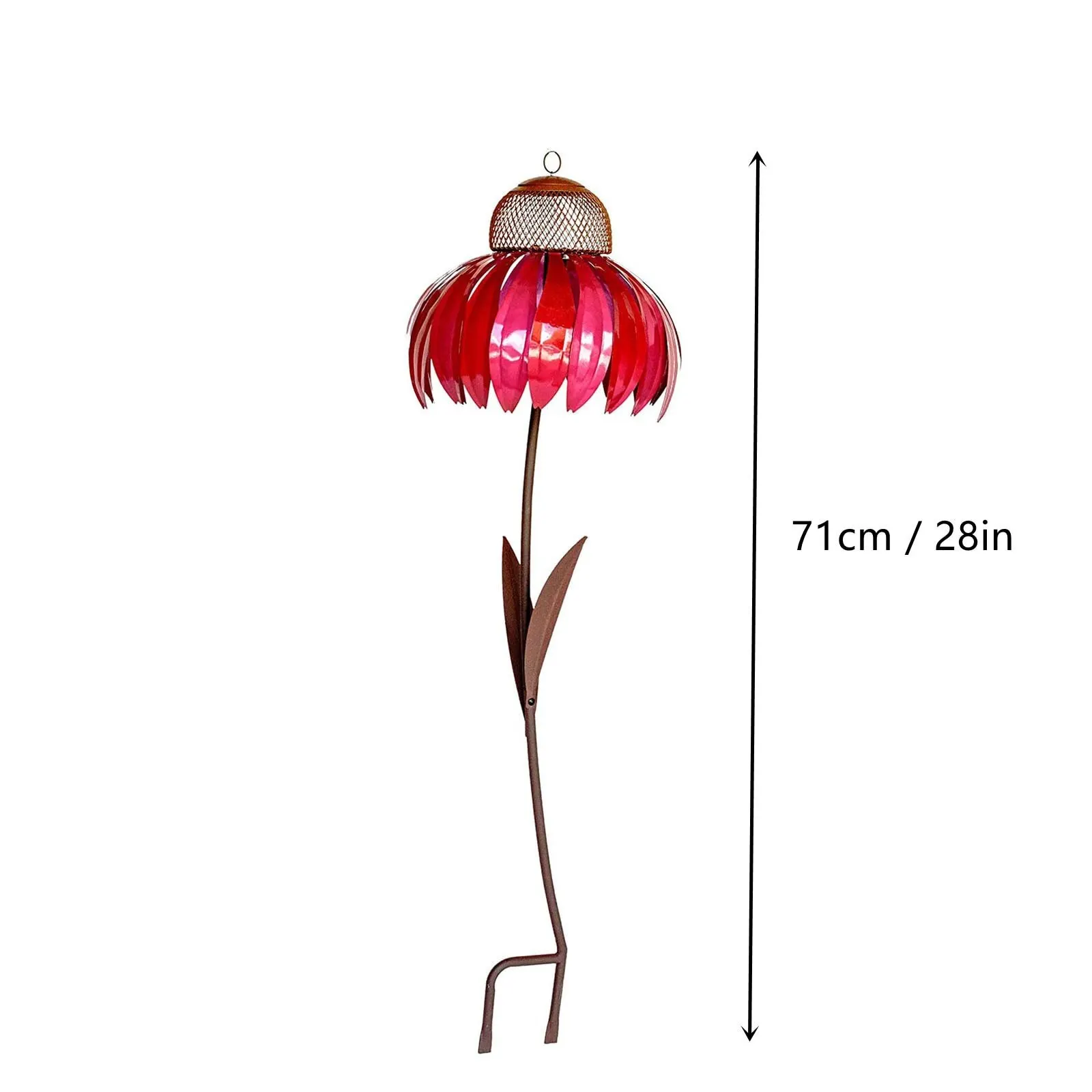 

2021 New 3 Color Flower Type Bird Feeder Coneflower Bird Feeder Bird Feeder Gazebo Hummingbird Feeder Garden Decoration Statue