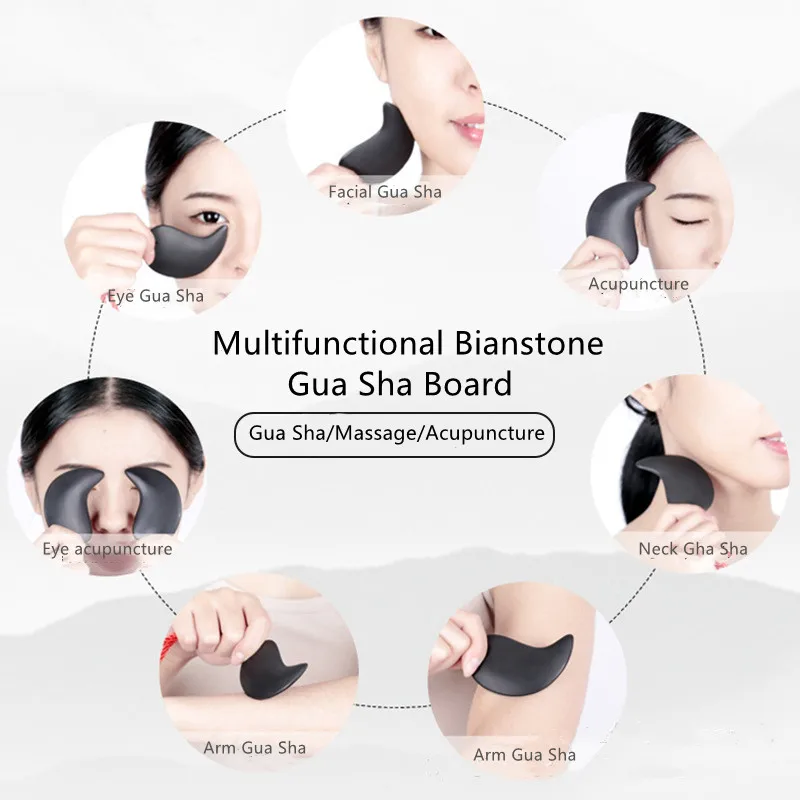 Массажная пластина для лица Gua Sha инструмент тела новый массажный пистолет из
