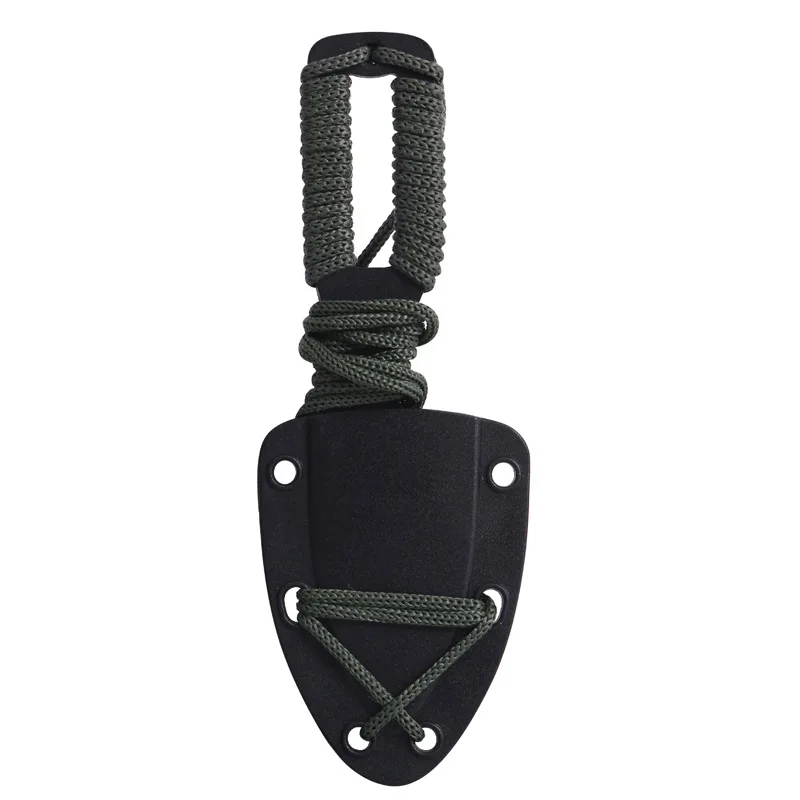 Cuchillo de corte con llave de rescate d mini, funda de autodefensa para campamento al aire libre, bolso de caminata, tops de buceo con funda de ABS