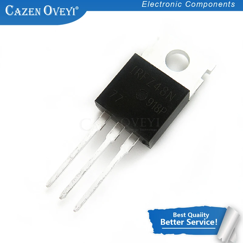 10pcs/lot IRFZ48N TO220 IRFZ48NPBF TO-220 IRFZ48 In Stock | Электронные компоненты и принадлежности