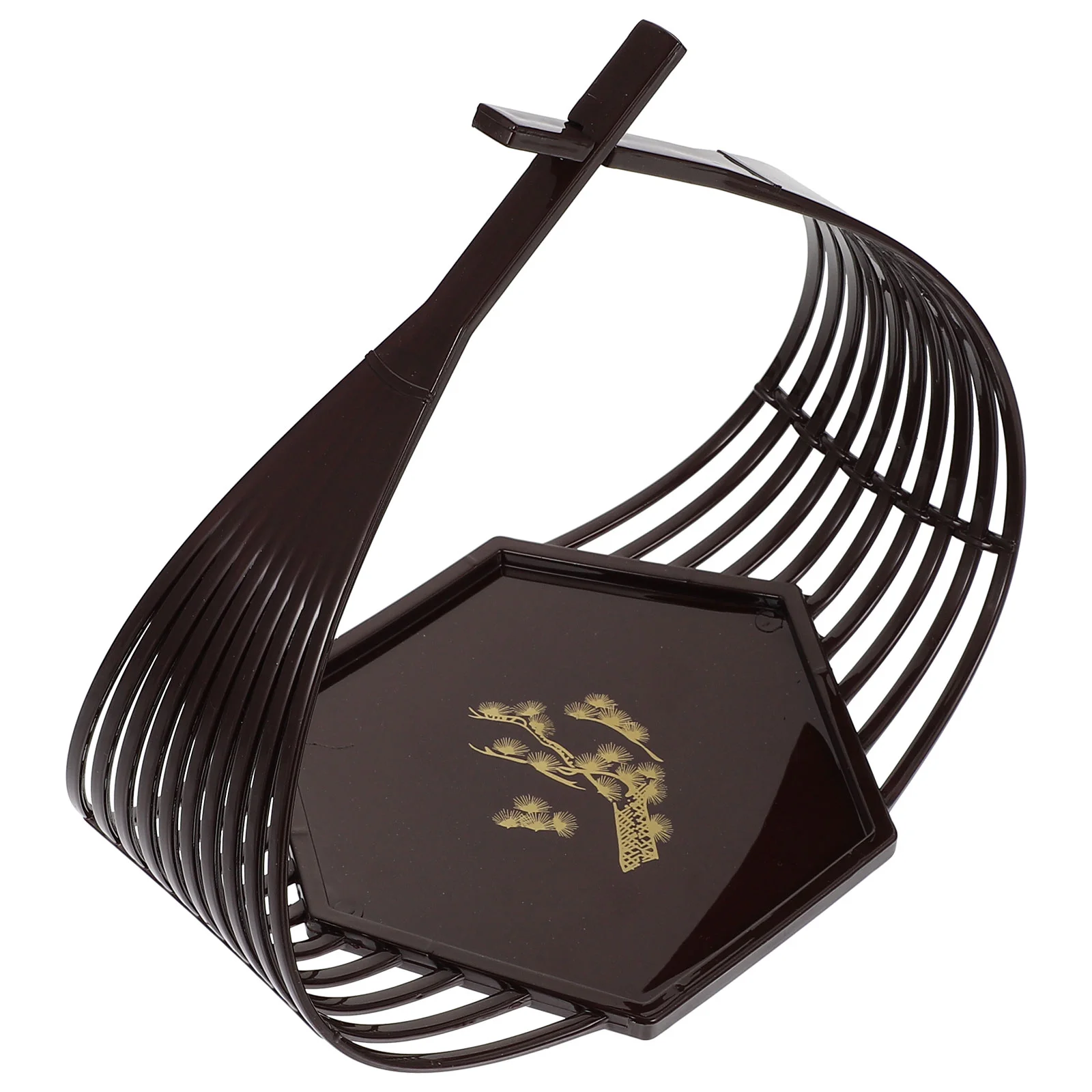 

1Pc Portable Fruit Bowl Basket Elegant Fashion Fruit Holder for Kitchen Table