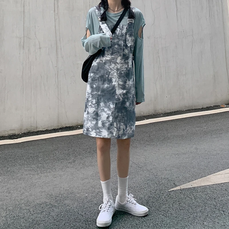 Юбка на бретелях Женский костюм с юбкой Новинка лета 2021 облегающее платье