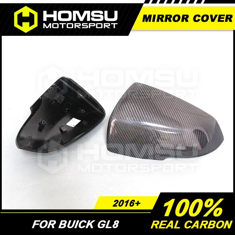 Крышка для зеркала из углеродного волокна Bui-ck GL8 зеркало заднего вида 2016 + Сменное