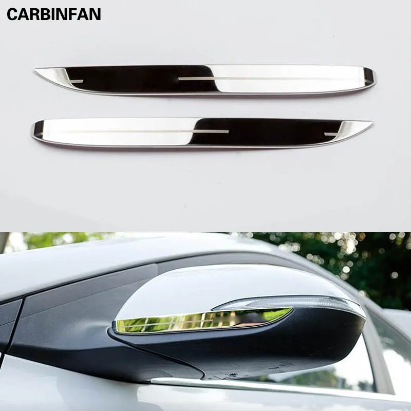 Аксессуары нержавеющая сторона заднего вида крыла зеркала отделка наклейки для