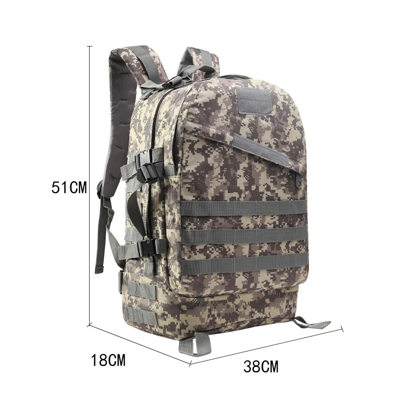 40л тактический военный мужской рюкзак водонепроницаемый D Спорт на открытом