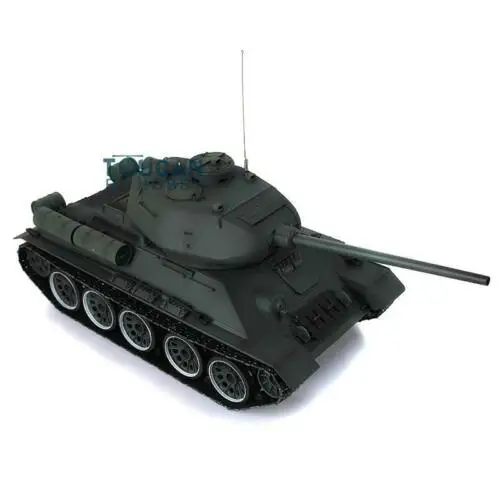 

Henglong 1/16 RTR RC Tank Green TK7.0 Upgraded Soviet T34-85 3909 Metal Tracks TH17783-SMT2