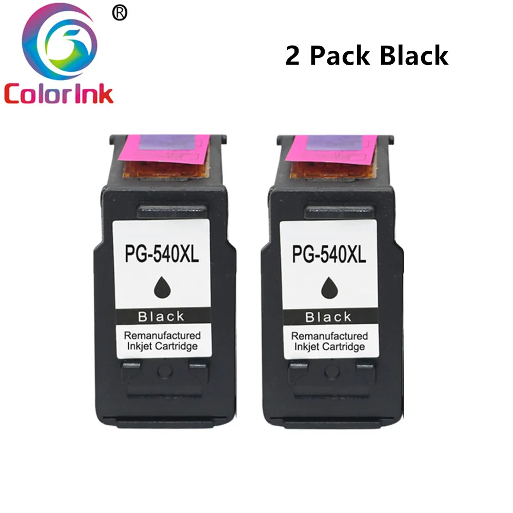 Черный 540XL 541XL струйный картридж для Canon PG540 XL PG 540 чернильный MG2100 MG 2150 2200 M150 3200 3250