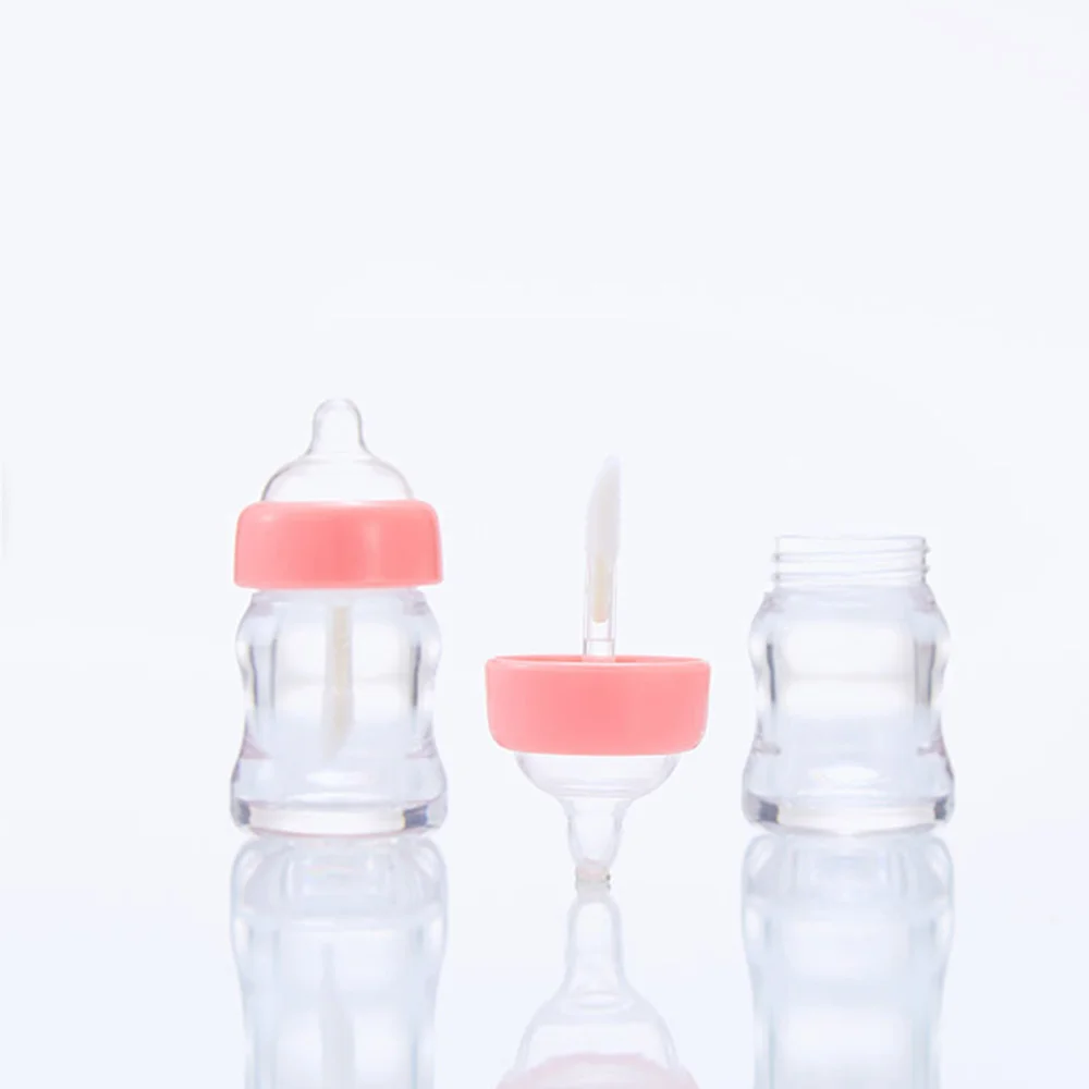 10 шт. 7 мл детских бутылочек Пластик блеск для губ пустой тюбик косметических