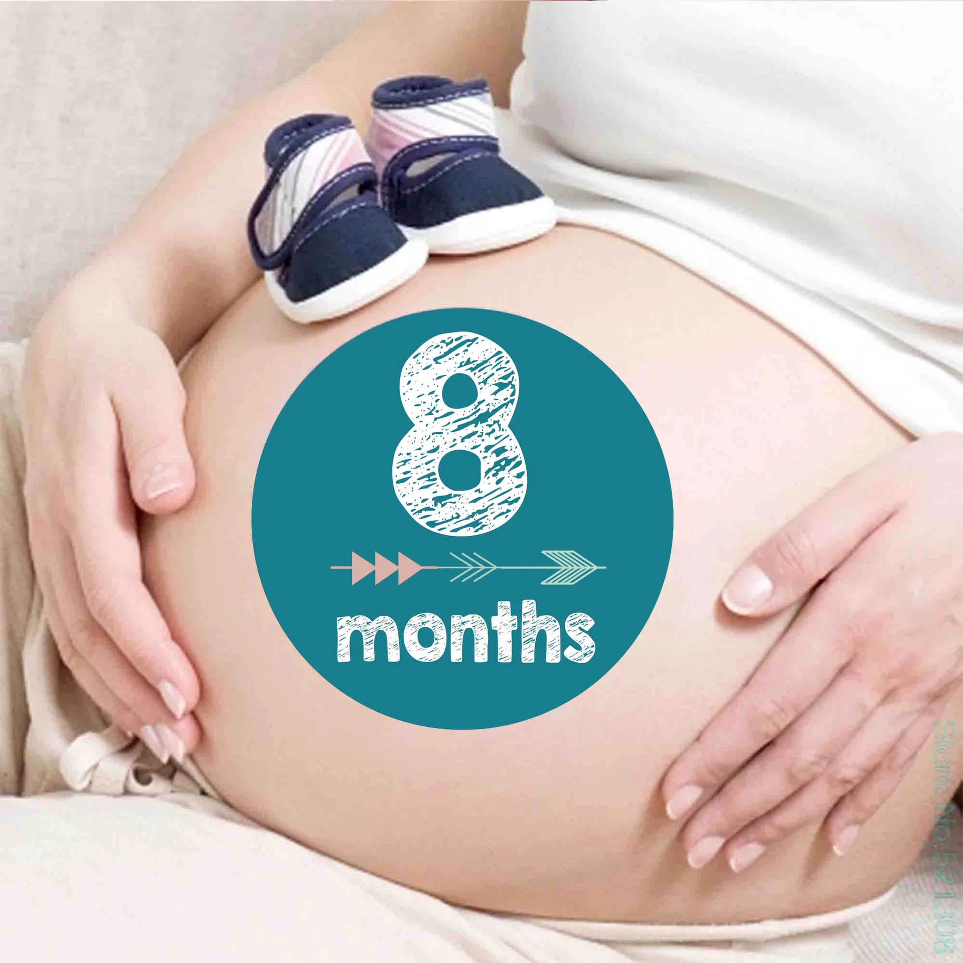 Pegatinas de Belly Milestone para beb&eacute;s, conjunto de n&uacute;meros, Firsts de 0 a 12M, regalo de ducha, accesorios para fotograf&iacute;a para ni&ntilde;as, accesorios para recuerdos, ropa-5