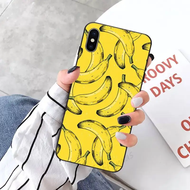 

banana Phone Cases for iPhone 11 12 pro XS MAX 8 7 6 6S Plus X 5S SE 2020 XR