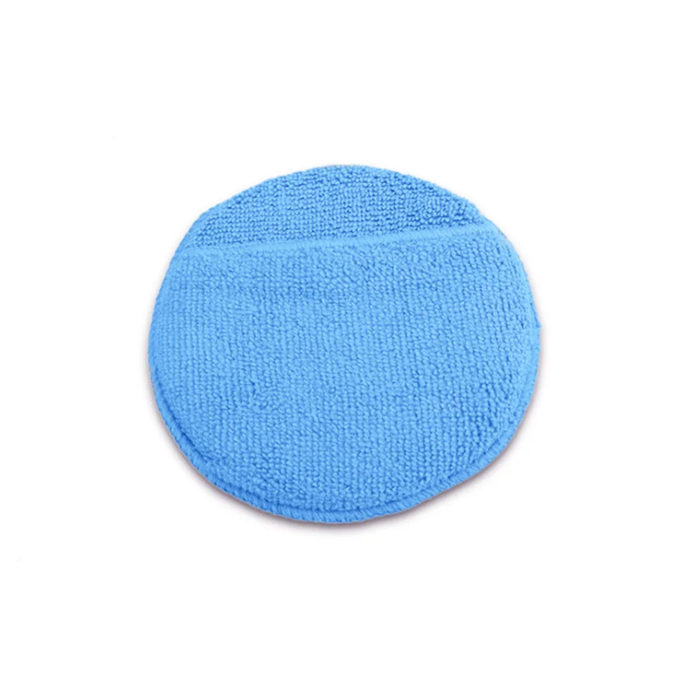 

Ультра мягкой микрофибры с палец карман автомобильный воск нанесите жидкость для снятия Buff колодки 10/20 шт. 5 дюймов микрофибра воск подушечк...