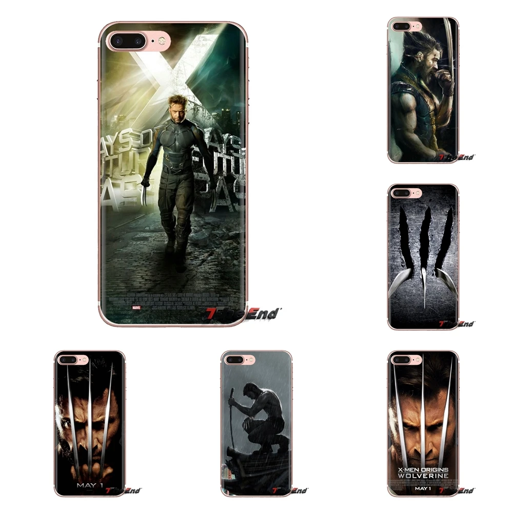 Росомаха (Dub) Чехлы для телефона samsung Galaxy S2 S3 S4 S5 мини S6 S7 край S8 S9 Plus Note 2 3 4 5 8 Coque