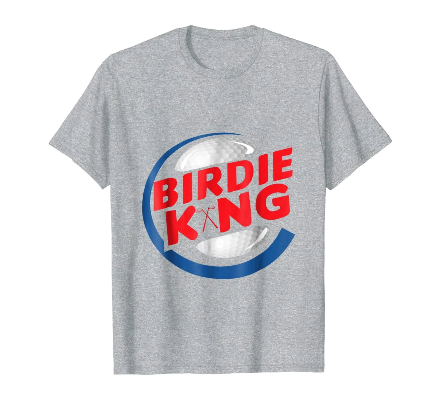

Забавная футболка Birdie King для гольфа и дисков