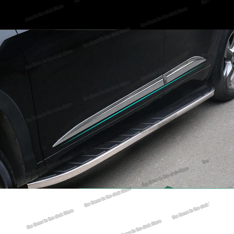 Lsrtw2017 Комплект кузова планки для toyota highlander 2013 2014 2015 2016 2017 2018 2019 комплект украшения
