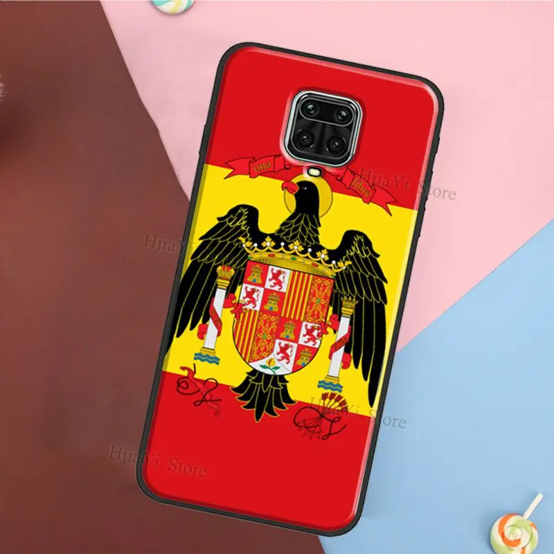 Чехол герб оружия с флагом Испании для Xiaomi Redmi Note 11 Pro 10 10S 9S 7 8 9 чехол 9A 9C 9T |