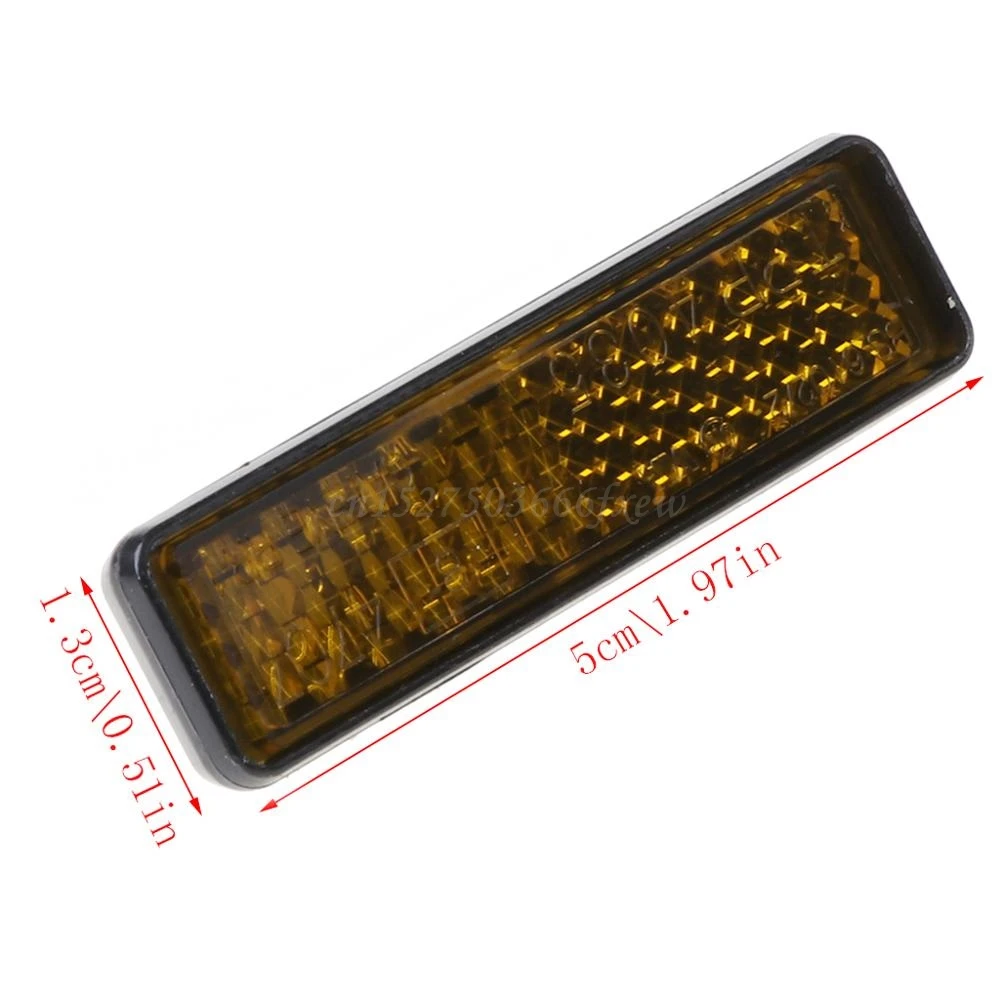 Горячая Распродажа велосипедный Педальный отражатель безопасный ночной