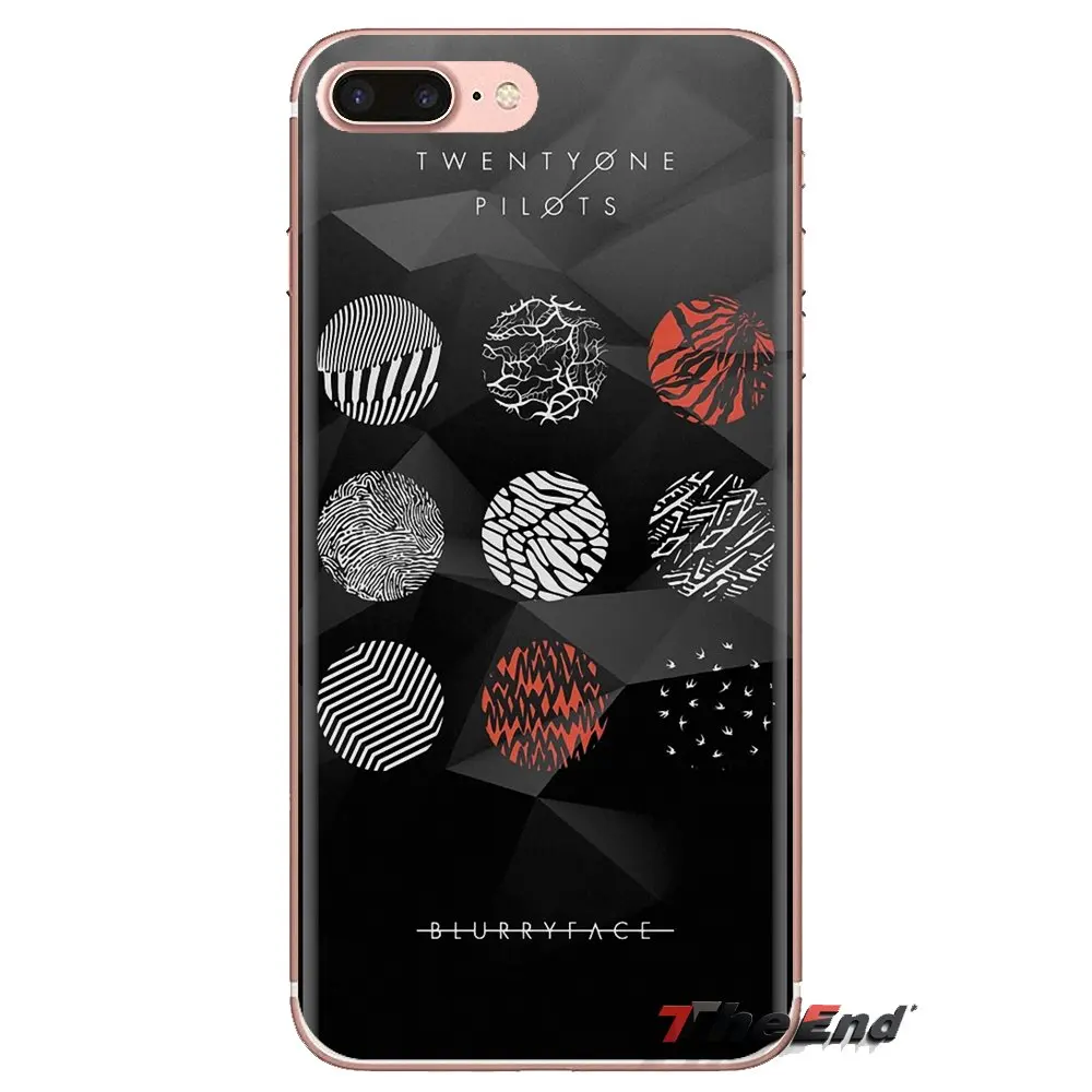 For iPhone XS Max XR X 4 4S 5 5S 5C SE 6 6S 7 8 Plus Samsung Galaxy J1 J3 J5 J7 A3 A5 Silicone Cover 21 Pilots twenty one pilots |