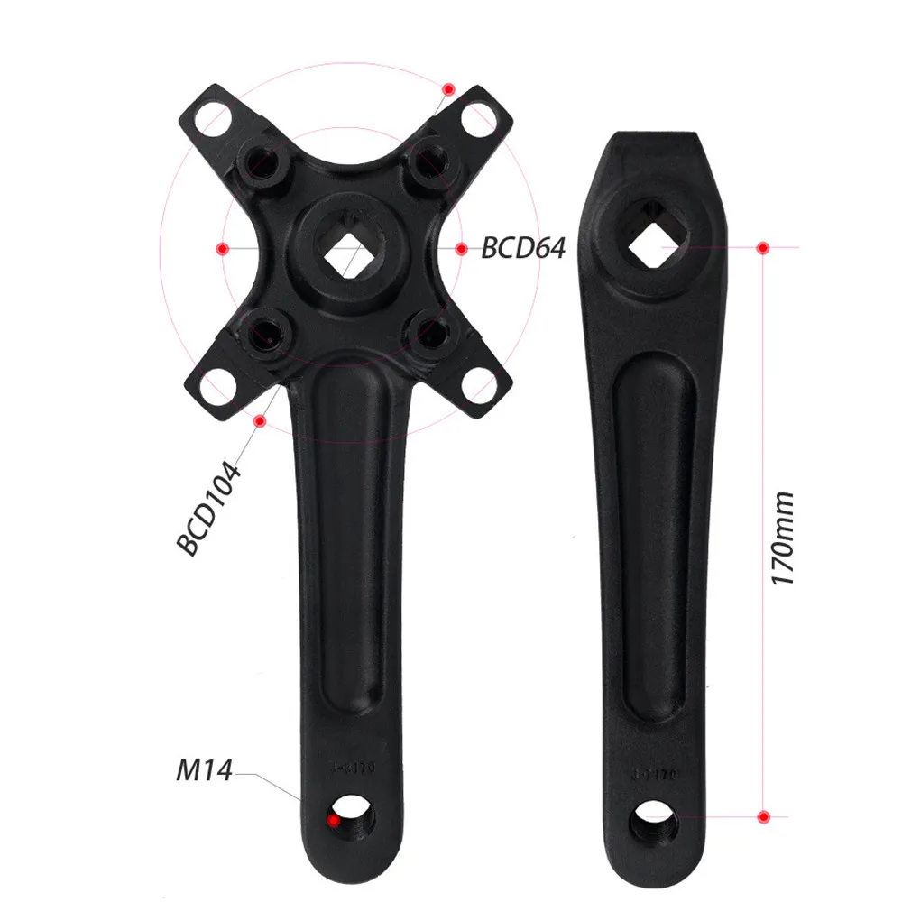 Шатуны для горного велосипеда 104 мм BCD шатуны 170 32T 34T 36T 38T детали | Спорт и