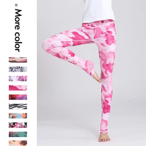 Леггинсы женские спортивные для занятий йогой, с высокой талией, леггинсы для тренажерного зала, спортивная