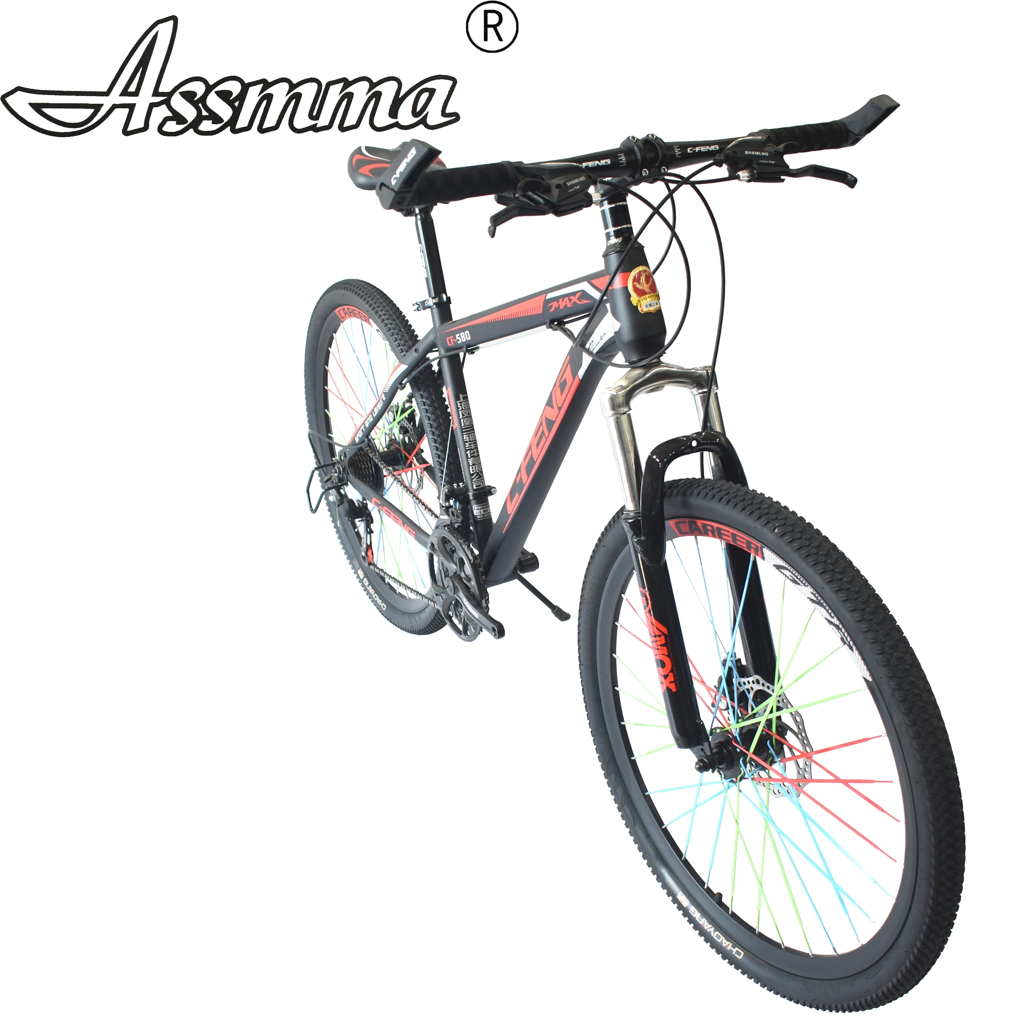 21 скоростной цветной плоский спиц из высокоуглеродистой стали Рама для горного