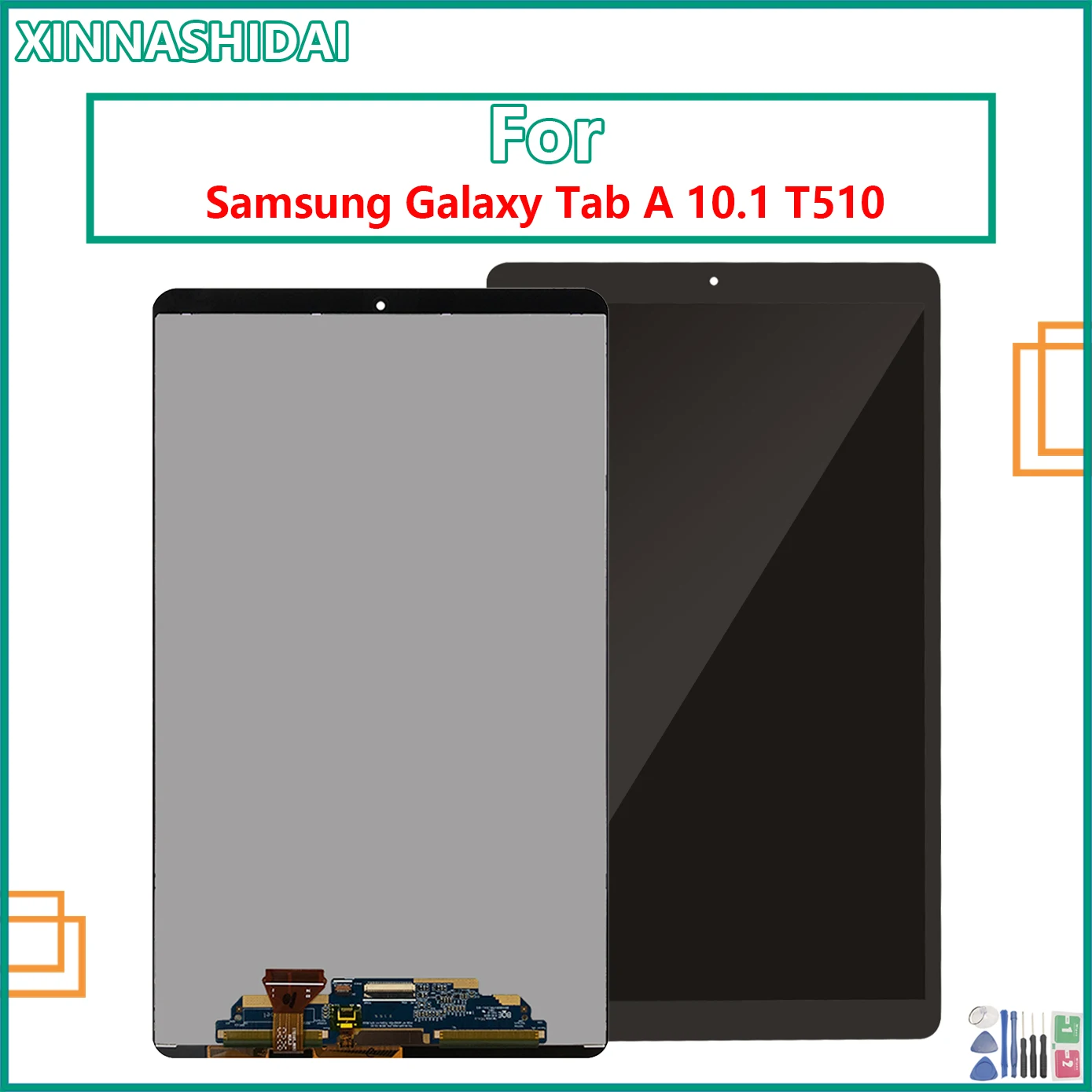 ЖК-дисплеи T510 для Samsung Galaxy Tab A 10 1 2019 дисплей T515 T517 сенсорный дигитайзер матрица в