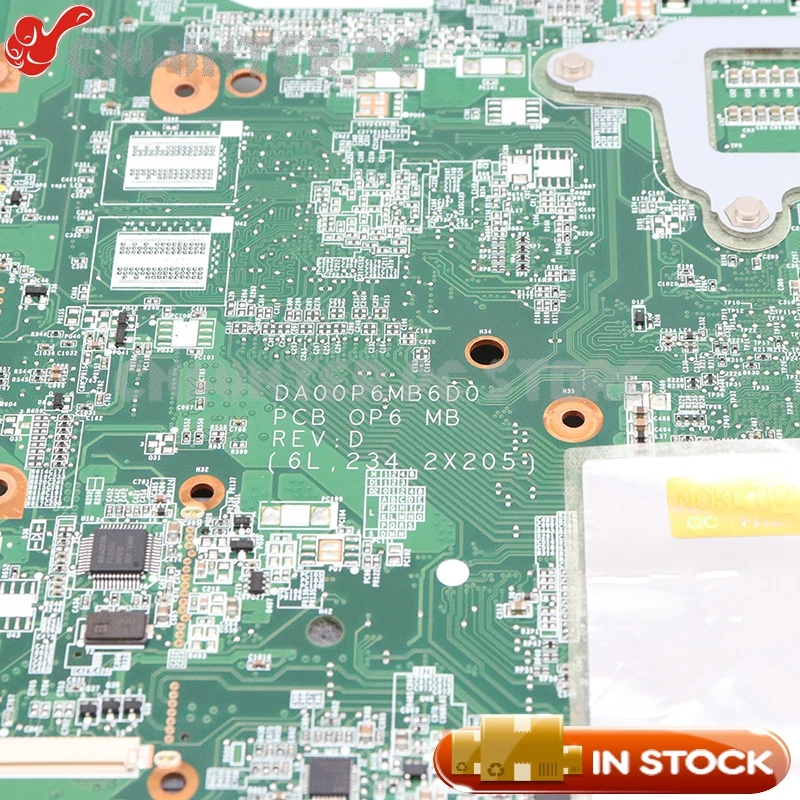 NOKOTION DA00P6MB6D0 578701-001 для hp compaq CQ71 G71 материнская плата ноутбука GM45 DDR2 бесплатный