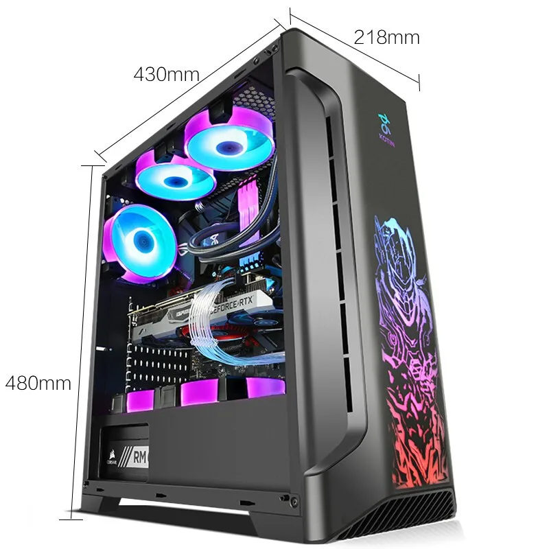 Игровой ПК KOTIN GD1 Intel Core i9 10900K 3 7 ГГц RTX3090 24 ГБ ОЗУ 32 компьютерное водяное охлаждение