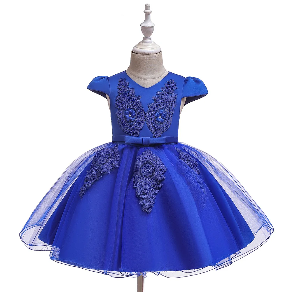 

Girls Dress Wedding Party Princess Christmas Dresse for girl Party Costume Kids Cotton Party 1-5 Years girls Clothing