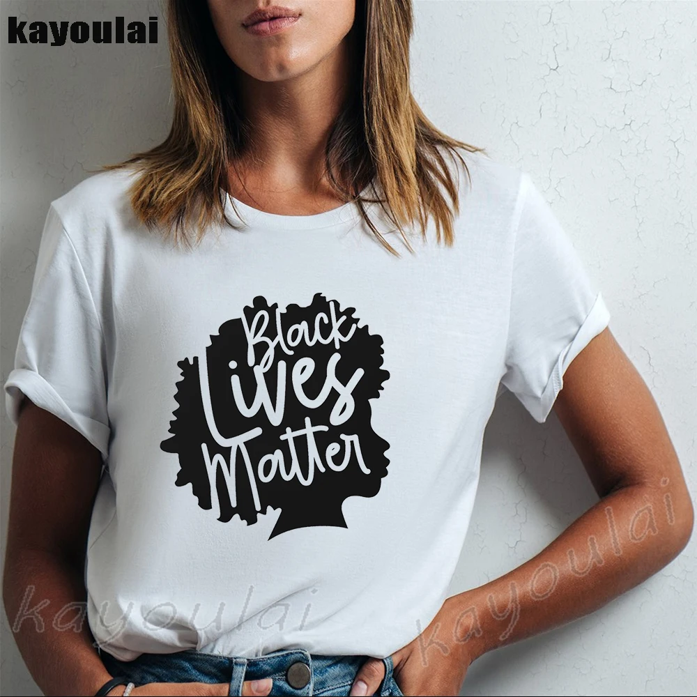 Черная Женская футболка с принтом живой жизни черные женские Топы в стиле