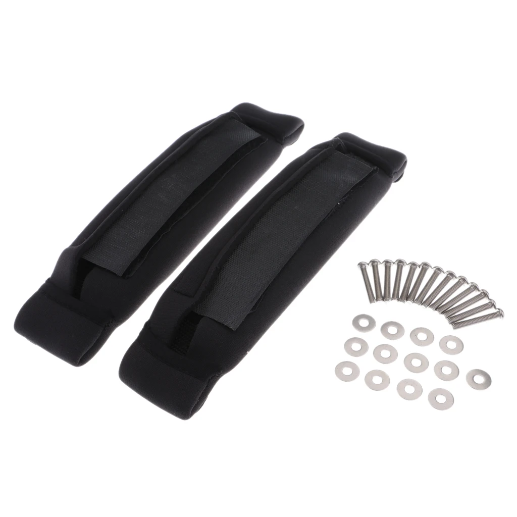 

1 Pair Standing Straps Kitesurf Kitesurf Replacement Surfboard - Black