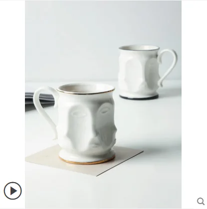 

Behanme personality trend Mug office ceramic cup living room home exquisite coffee cup drinking cup