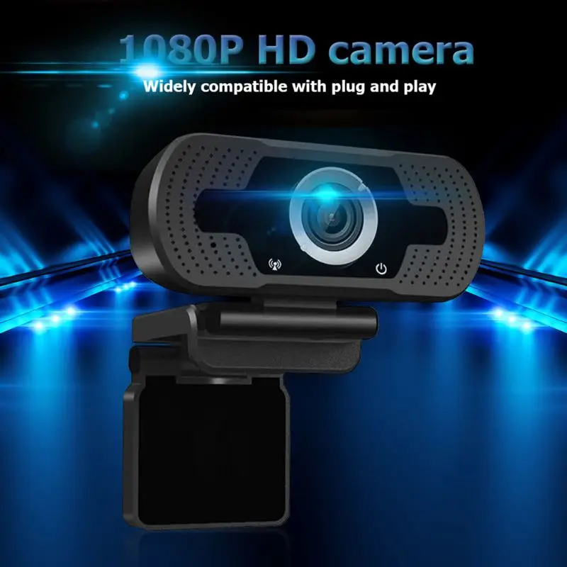 

Webcam 1080P Full Auto Focus Web Camera Widescreen USB Computer Camera for PC