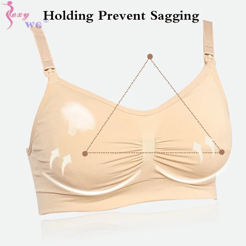 SEXYWG Бюстгальтер для кормления без рук насос грудью бюстгальтер беременных