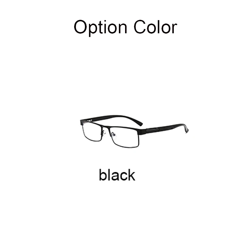 

Reading Eyeglasses with Grade +100 +150 +200 +250 +300 +350 +400 Anti Radiation Presbyopia Glasses Rectangle Business Alloy