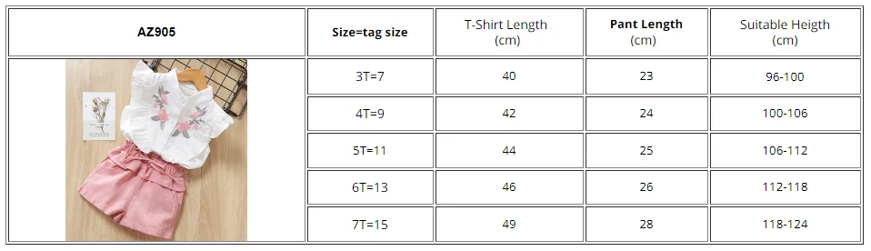 

Girls Clothing Sets New Summer Sleeveless T-shirt+Print Bow Skirt 2Pcs for 1-9Y Kids Clothing Sets Baby Clothes Outfits