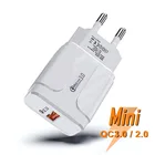 Зарядное устройство Usb, быстрая зарядка 3,0 QC3.0, быстрая зарядка для Redmi Note 7 K20 Iphone LG G6 G5 HTC 10 U11 Nubia Z11