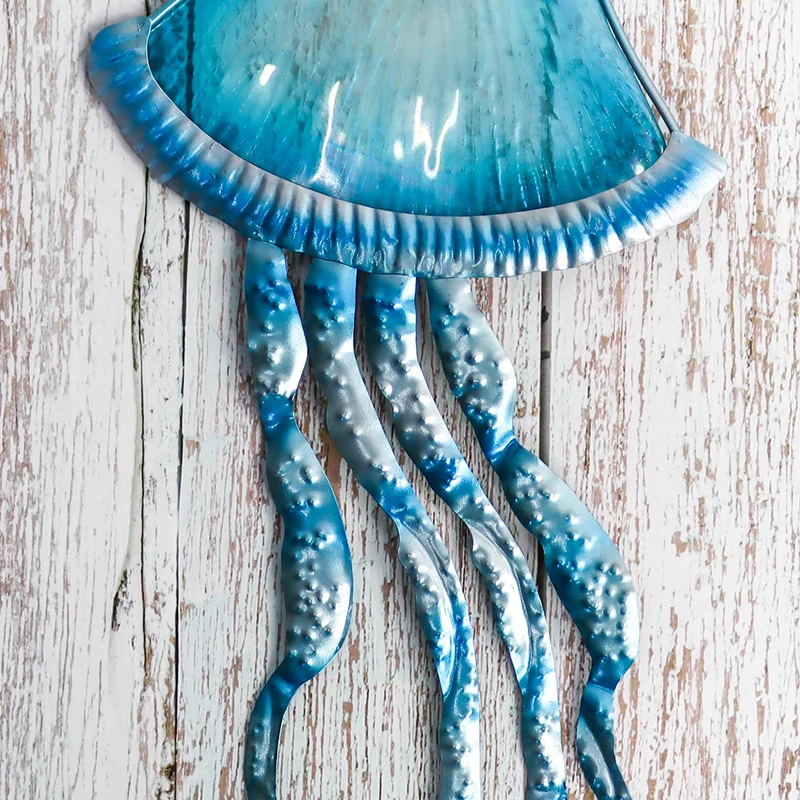 Металлический Настенный декор Медузы со стеклом для украшения дома и сада