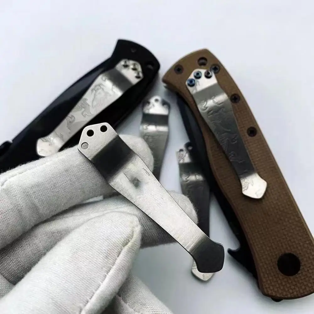 

Accessories Folding Cutter Waist Camping Deep Carry Gift Pocket Back Clip Outdoor for Emerson Clamp Durable Titanium Alloy