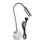 Светодиодный настенный светильник с ручкой, 3 Вт, современный, для спальни, прикроватный, для чтения, с регулируемым углом обзора 360 градусов, с регулируемым углом, для использования в помещении и на улице